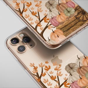 Clear Whispers of the Autumn Harvest Phone Case Cover for iPhone 16 Pro Max 16e 15 Plus 13 12 Mini SE Samsung S25 S24 Google Pixel 10 9 6587