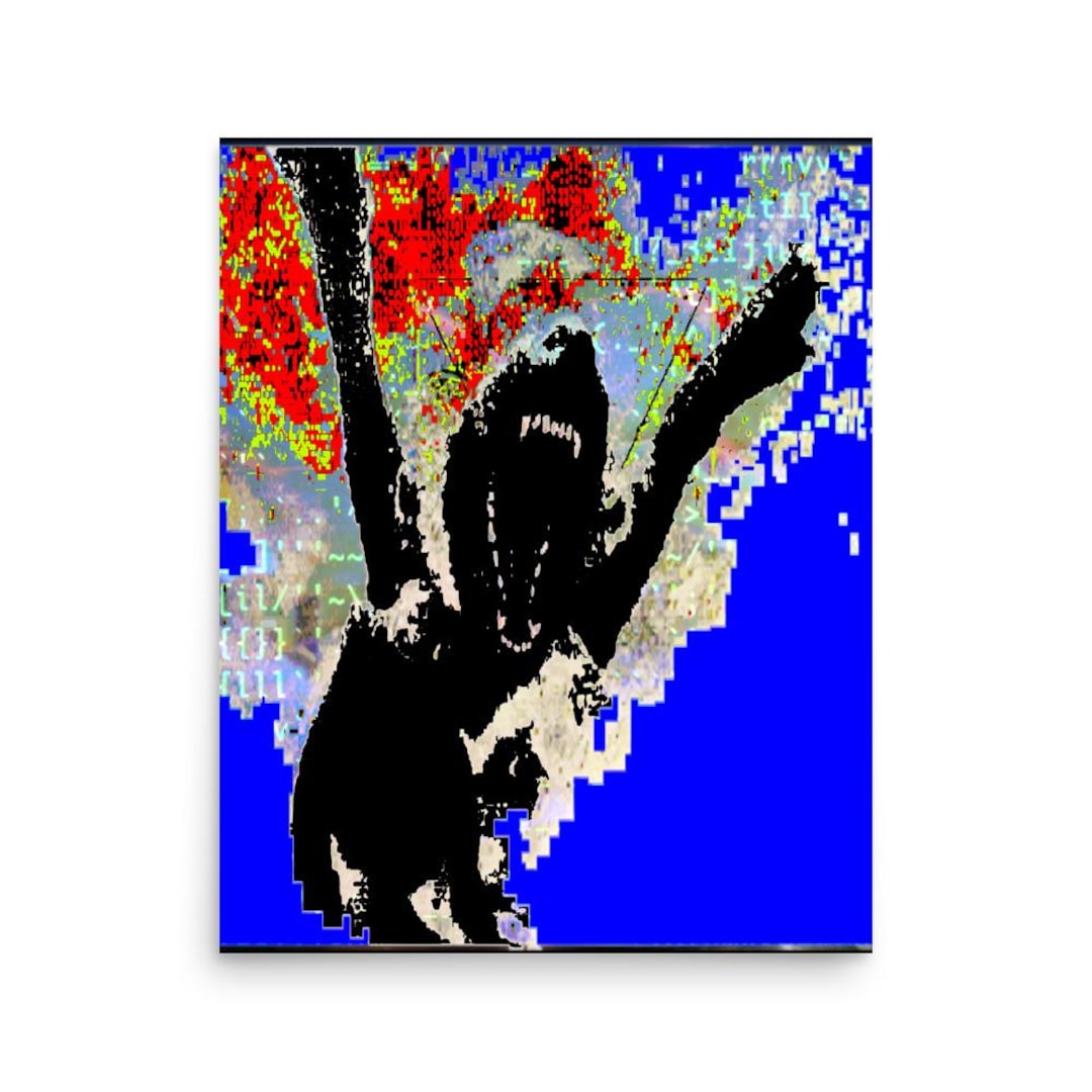Screaming Into the Void (poster Print: 16x20 In.) - Etsy