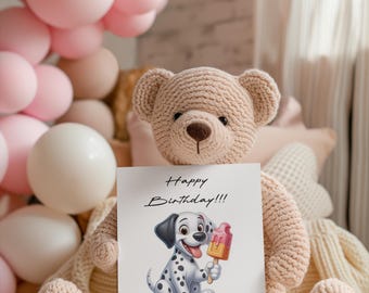 Kawaii Illustrations of 9 Puppies of Different Breeds with White Border Vol. 3 - Ideal Gift for Dog Lovers and Children