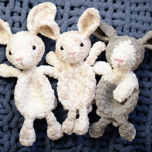Bunny Snuggler | Bunny Lovey | Crochet Bunny