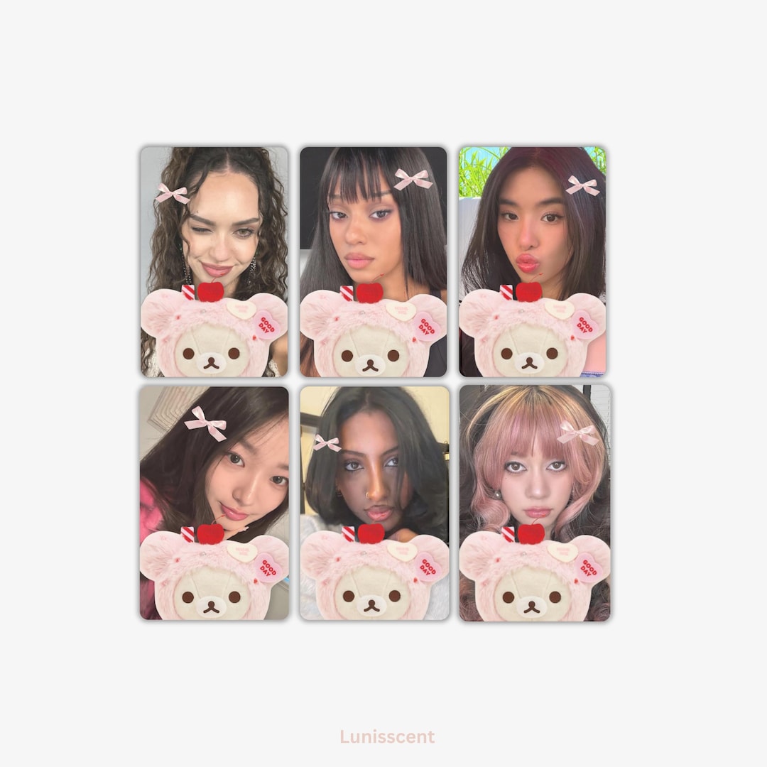 Katseye Fanmade Photocards / Kpop Double Sided Lomo Cards / High ...