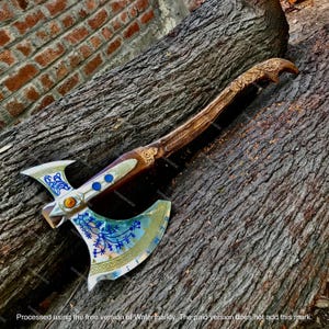 New Gift Edition Hand Forged God Of War Kratos Leviathan Axe, God Of War Replica Axe, Leviathan Axe, Functional Axe, Best Men Gifts, Gifts