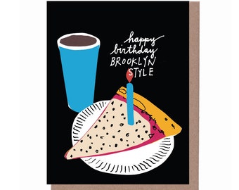 Brooklyn Slice Birthday Card