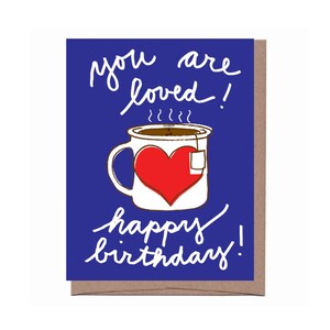 Carte d'anniversaire « On vous aime » à gratter et à sentir