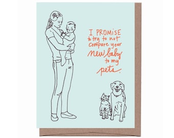 New Baby Promise Card