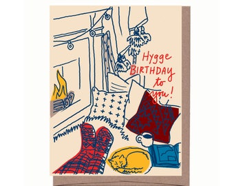 Hygge Birthday Card