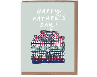 Shirt Stack Father's Day Card