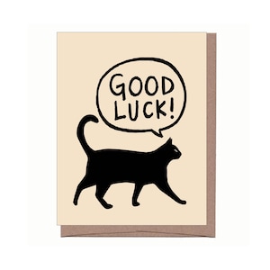 Carte Chat noir