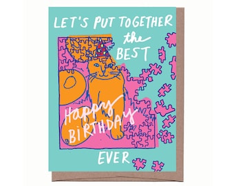 Birthday Puzzle Card