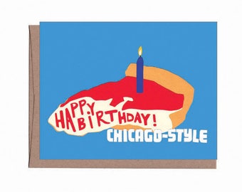 Chicago-Style Birthday Card