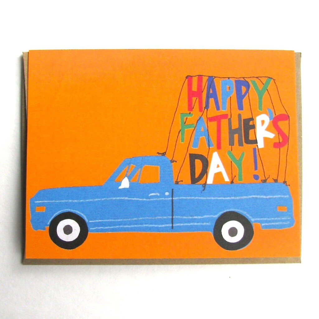 Biglietto Per La Festa Del Papà Con Busta E Adesivo, Formato Pieghevole 10x15 Cm, Auguri Personalizzabile (Stile 2)