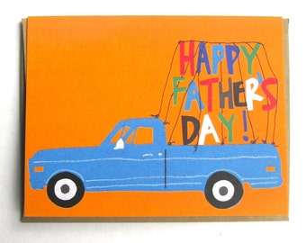 Pick Up Truck Father's Day Card