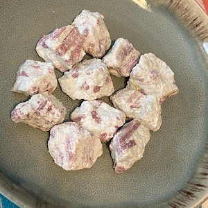 Raw Pink Tourmaline in Matrix