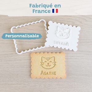 Customizable Animal Cookie Cutter - Personalized Animal Cookies with Name - Children&#39;s Cookies - Children&#39;s Birthday