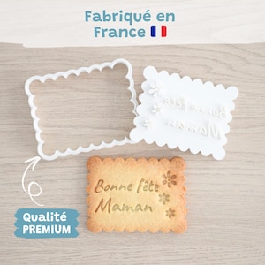 Cookie cutter - Petit-beurre biscuit - Happy Mother&#39;s Day - Mother&#39;s Day