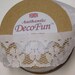 Victorian ENGLISH LACE Woven Edge 1-5/8 in Nottingham Lace Ribbon Made in England washable for crafts, decor, floral, food gift party favors