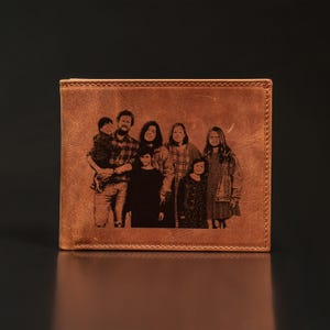 Billetera de cuero de grano completo con tres pliegues, billetera personalizada, billetera para hombre, billetera minimalista, billetera personalizada, regalo personalizado, regalo hecho a mano