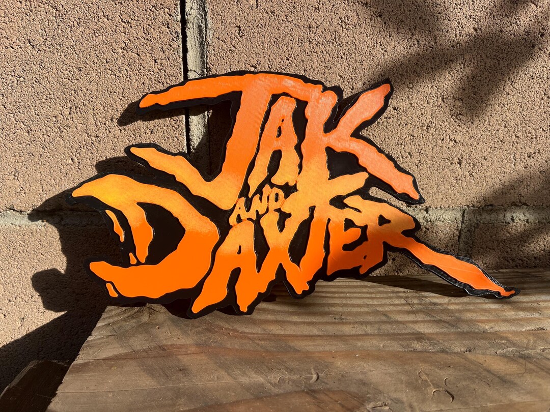 Jak and Daxter the Precursor Legacy: Logo Sign - Etsy