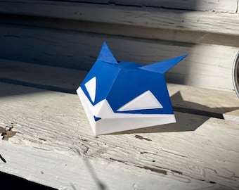 Sly Cooper: hand painted calling card replica