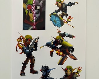 Jak II Sticker Sheet
