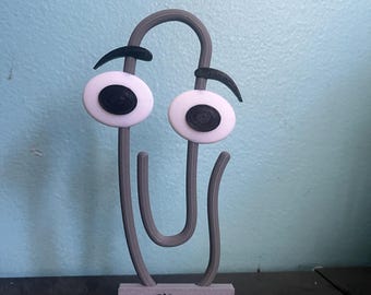 Microsoft Office Clippy assistant desk figure