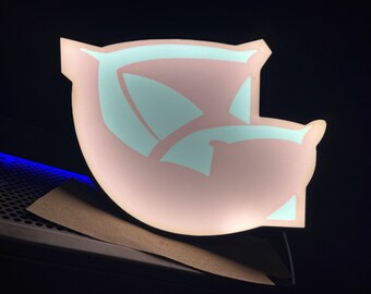 Sly Cooper: The Murray logo LED sign