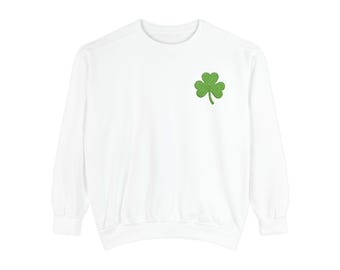 Nashville Irish Shamrock Unisex Garment-Dyed Sweatshirt