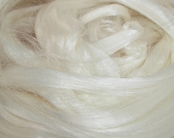 Luxurious Banana Silk Fiber Sliver 1, 2, or 4 Ounces Eco Friendly Vegan Japanese Lux Spinning Fiber