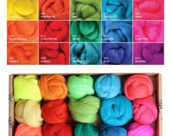 FULL COLLECTIONS! Ashford Merino & Corriedale Sampler Pack Collection Gorgeous Colors Cruelty Free SUPERFAST Shipping!