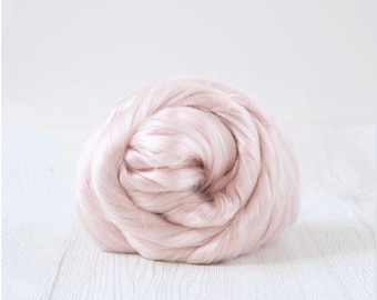 Baby Pink SUPERSOFT & SILKY Organic Viscose Fiber Bamboo DHG Super Fast Shipping!