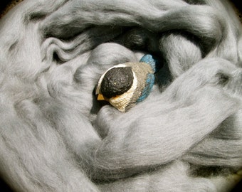SOFT Cloud Gray Corriedale Spinning & Felting SUPERFAST SHIPPING!