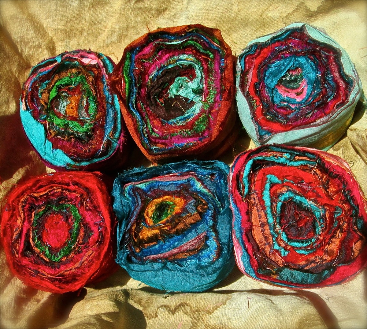 Persian Ribbon Stunning Extra Wide Persian Bazaar Recycled Sari Silk Ribbon 5 - 10 ...