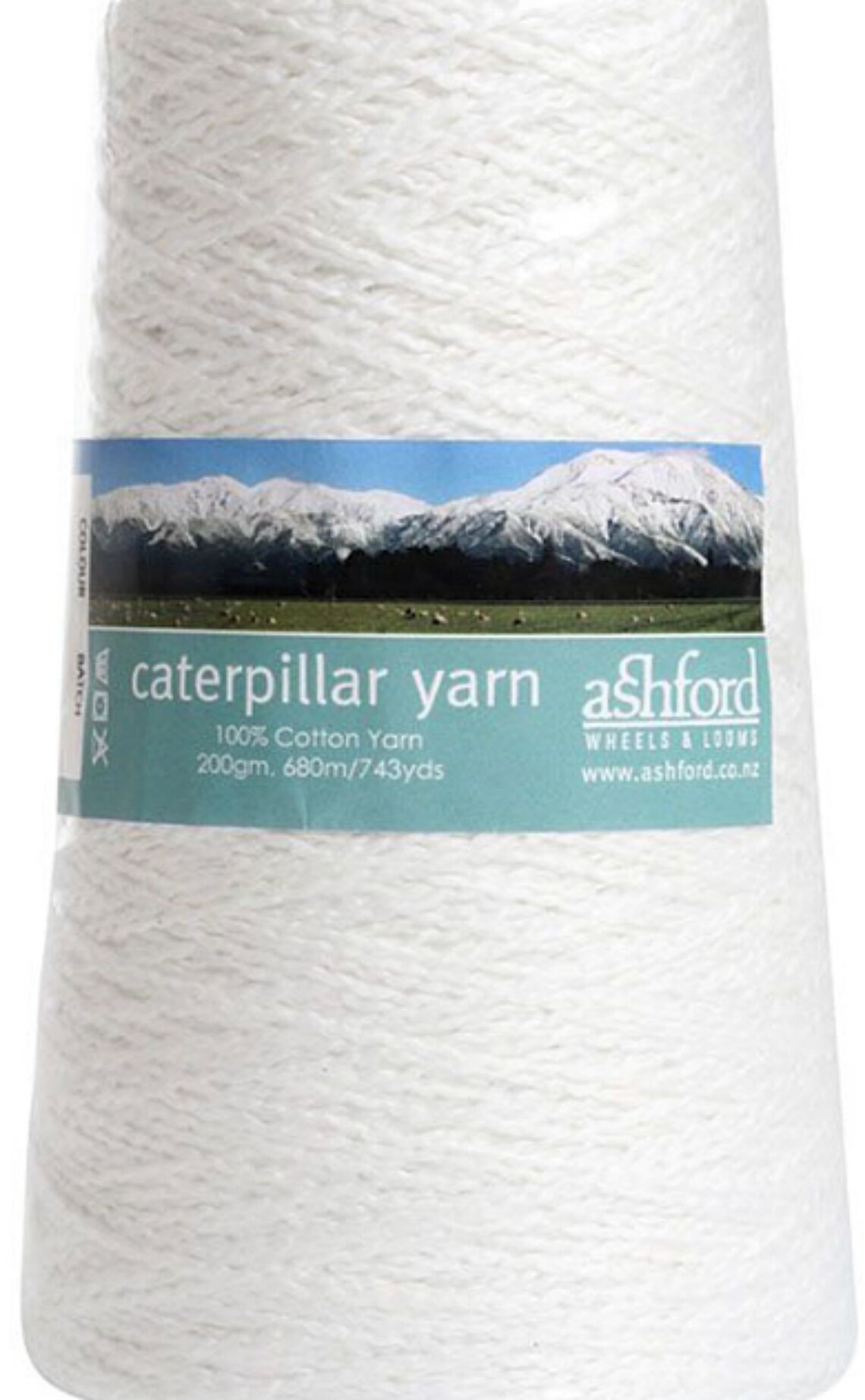 SOFT VARIEGATED Cotton Yarn Ashford Caterpillar Yarn Etsy