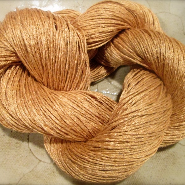 Wet Spun Linen Yarn Soft & Durable "Straw" Spinning Plying Weaving SUPER FAST SHIPPING!