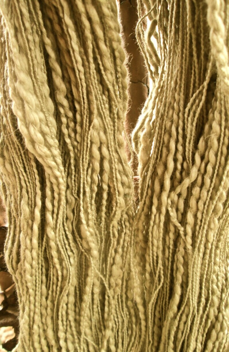Novelty Yarn Olive Green 100 Cotton Slub Yarn/Thread Thick Etsy