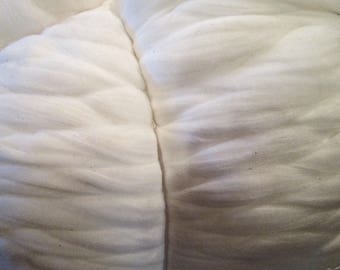 Ultra Soft Snow Mountain Nylon Roving You Choose 1, 2 or 4 Ounces Great for Sock YarnSUPER FAST SHIPPING!