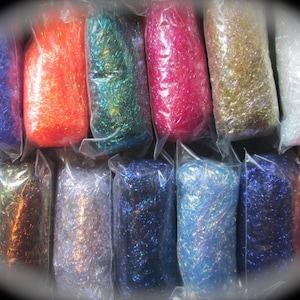 Angelina SAMPLER 15 Colors .1 oz/Over 2.5 Grams Each Jelly Beans Collection Sampler Pack SUPERFAST SHIPPING!