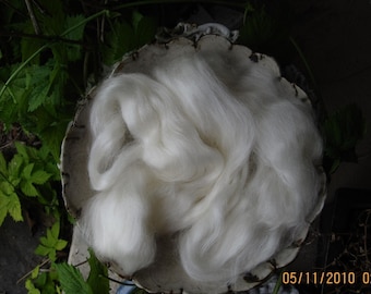 Soft & Glossy White Ecru Kid Mohair SUPER FAST SHIPPING!