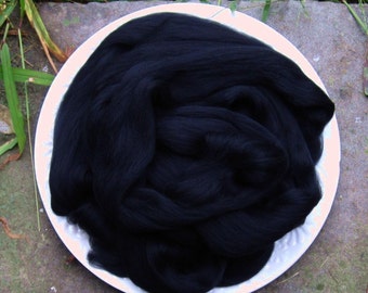 Soft Jet Black Ashland Bay Merino SUPER FAST SHIPPING!