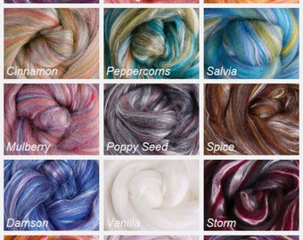 Ashford Silk & Merino 1, 2 or 4oz Cruelty Free 21 Gorgeous Colors SUPERFAST CHEAP SHIPPING!