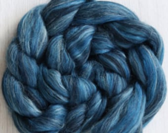 ExtraFine & Organic Blue Morpho Butterfly 19 Micron DHG Merino SUPERFAST Shipping!