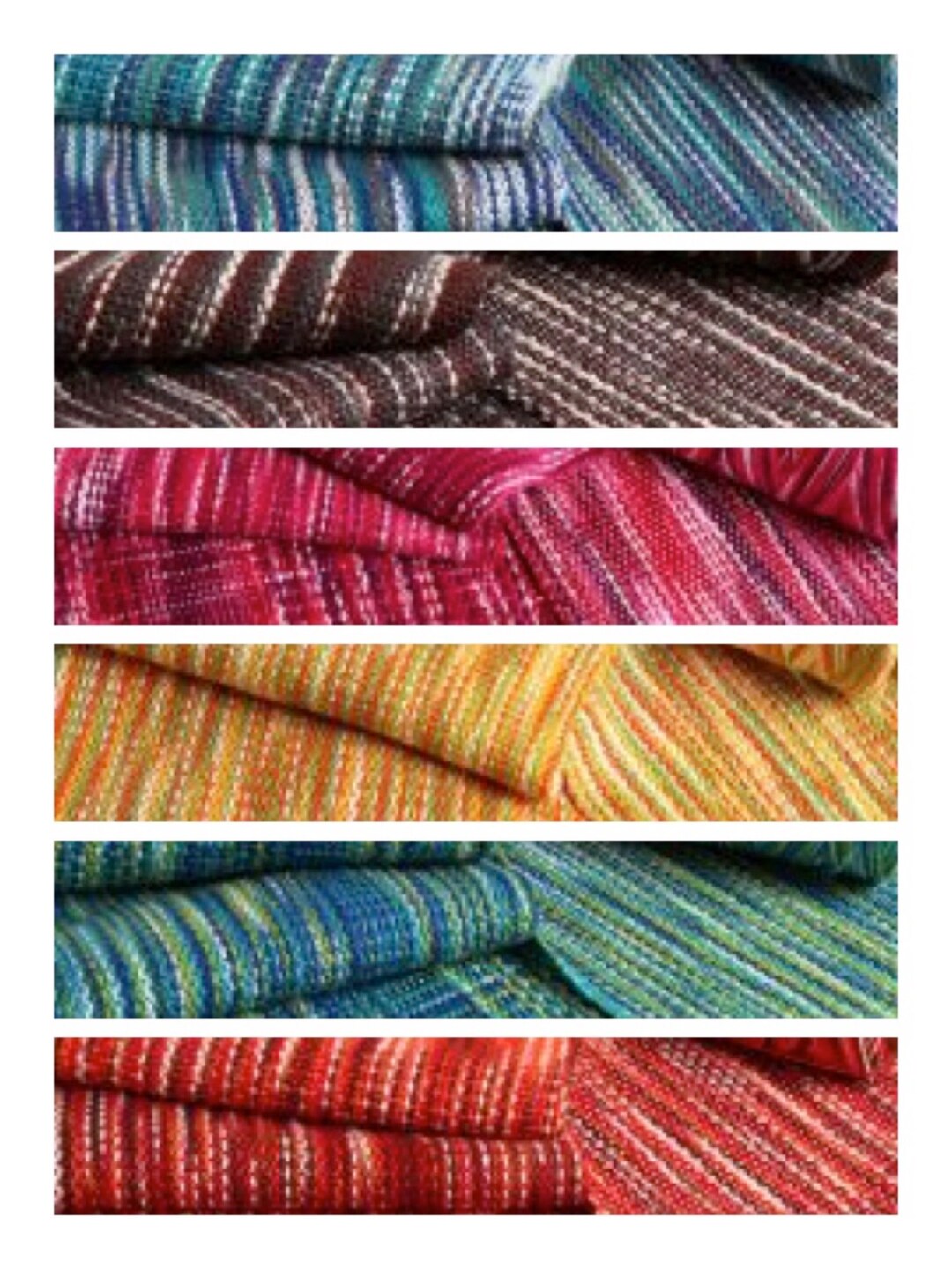 SOFT VARIEGATED Cotton Yarn Ashford Caterpillar Yarn Colorways