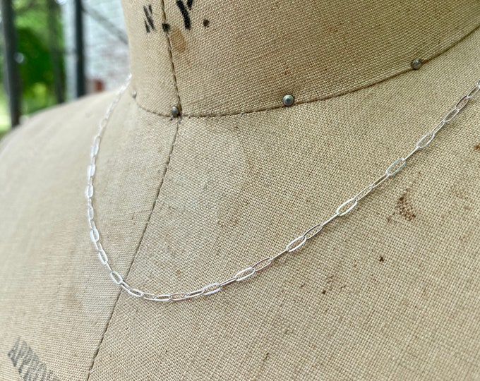 Paperclip Chain Necklace