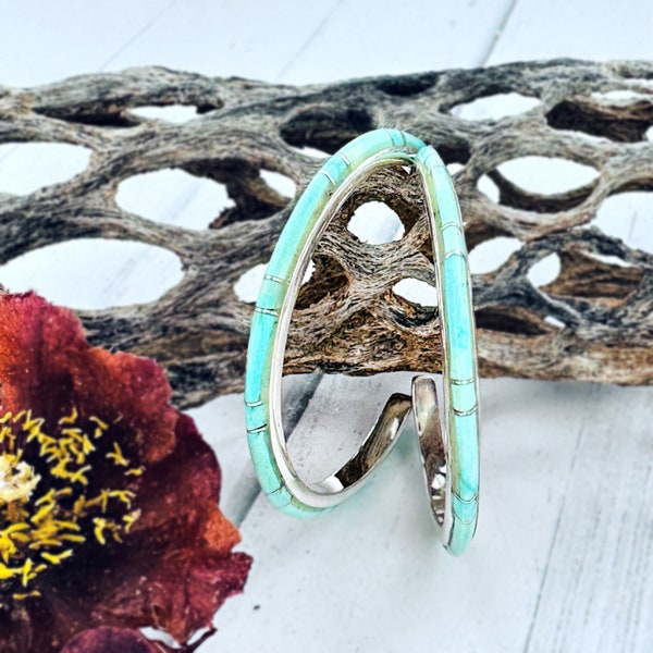 MELARGE Blue Moon türkis Ohrhänger