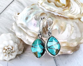 Diamond Dreams {Iron Maiden} turquosie earrings | gift for her