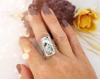 Anillo de búfalo blanco Think Outside the Box