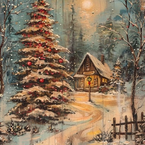 Rice paper for decoupage with a Christmas  theme in A4 and A3 sizes Papiery ryżowe xmas Santa Claus Christmas ornament angels decoupage