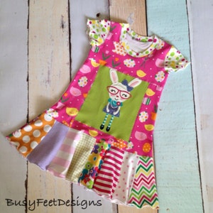 The Perfect Puzzle Set PDF Pattern. Knit Dress, Tee and skirt, 3 sleeve options and more. 12m to 12