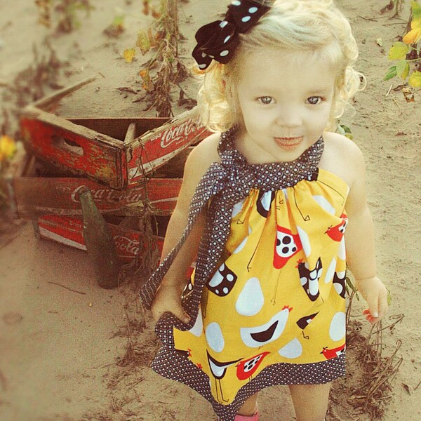 PDF/Pattern Girls Dress and Tunic, Oh So Chic Harlow Monroe sizes 12m to 14/16 Now Instant Download