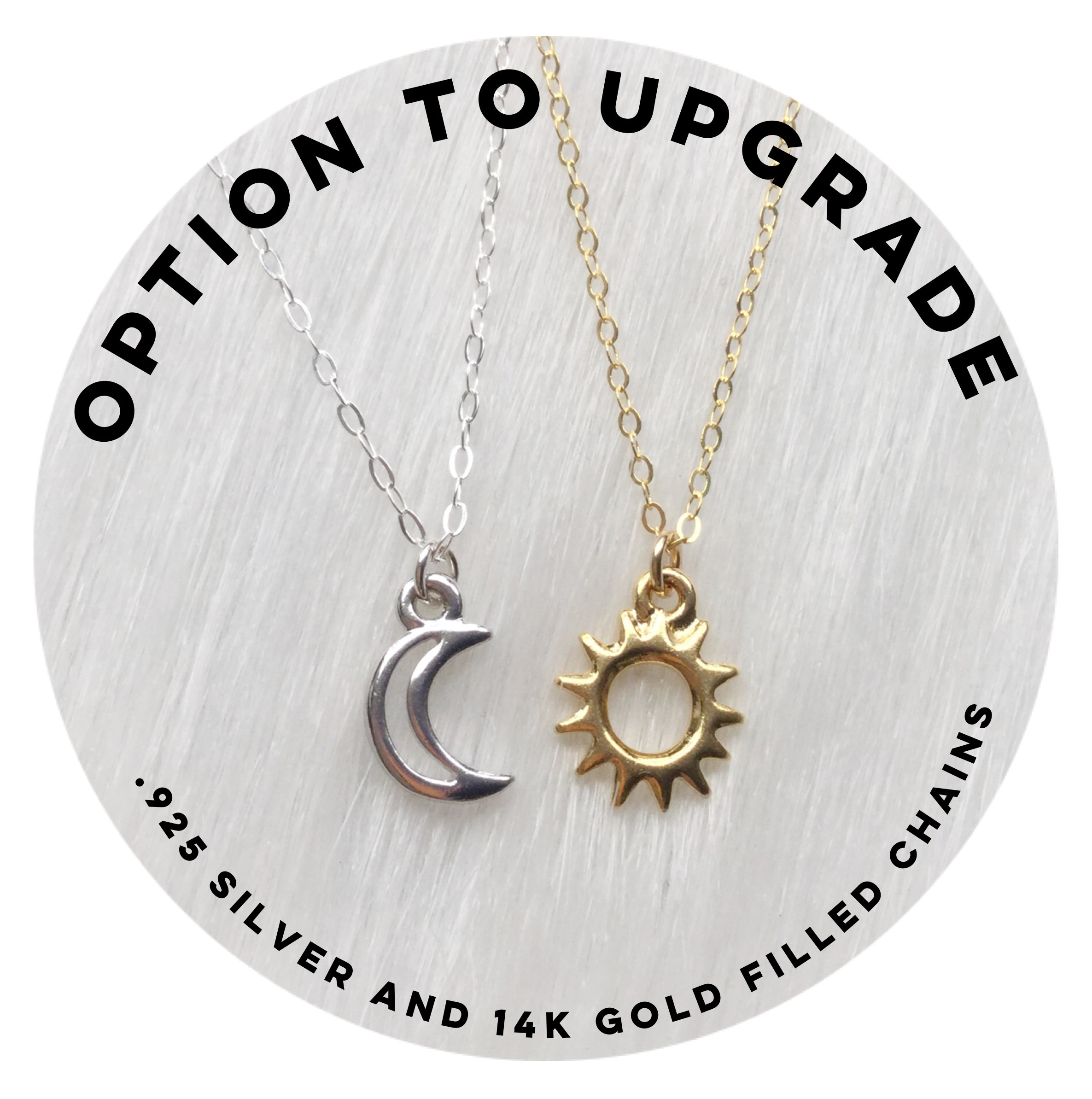 Rhodium-plated 925 Silver Sun Pendant with 18 Necklace Jewels Obsession Sun Necklace